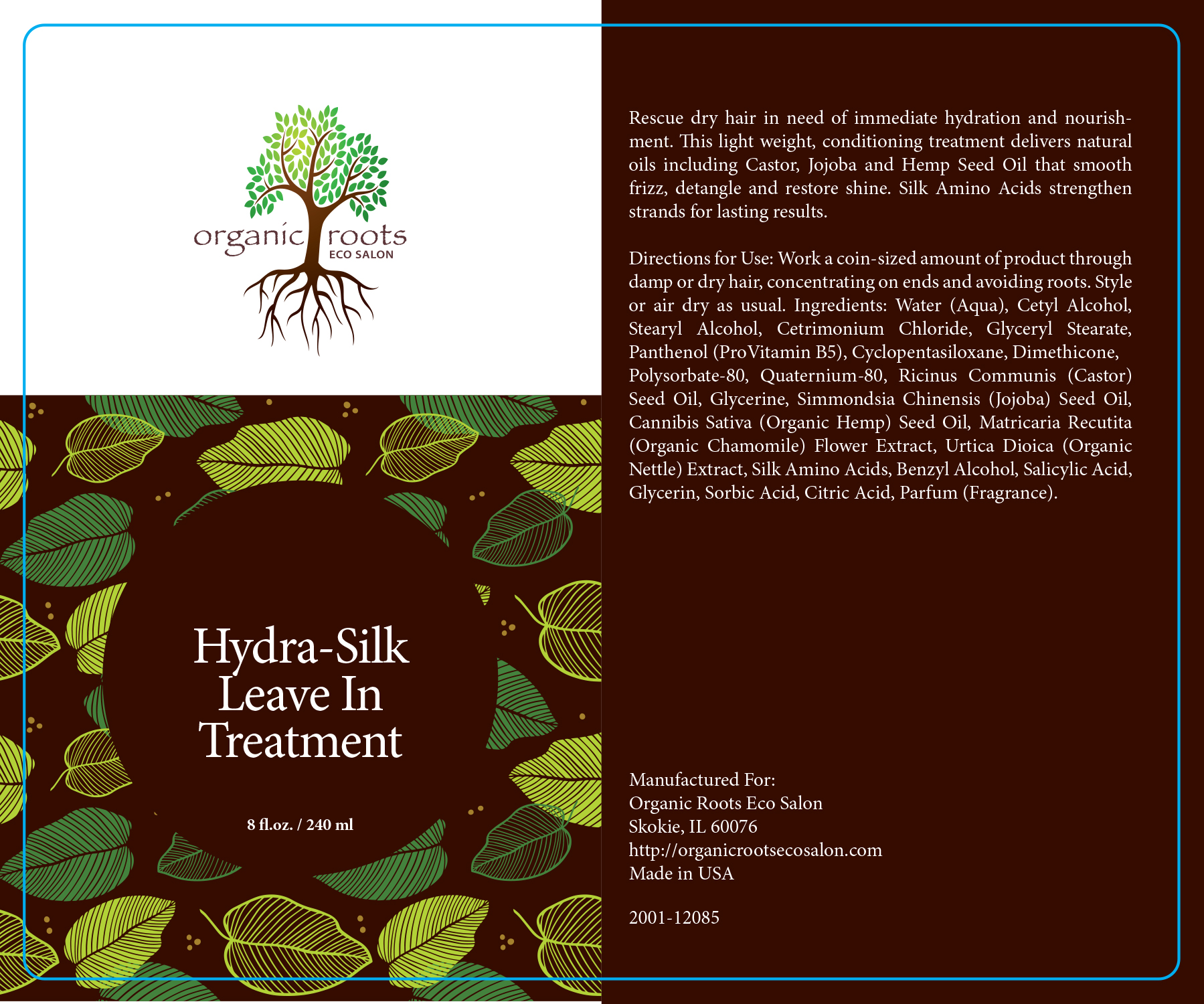 Hydra-Silk Leave In Treatment