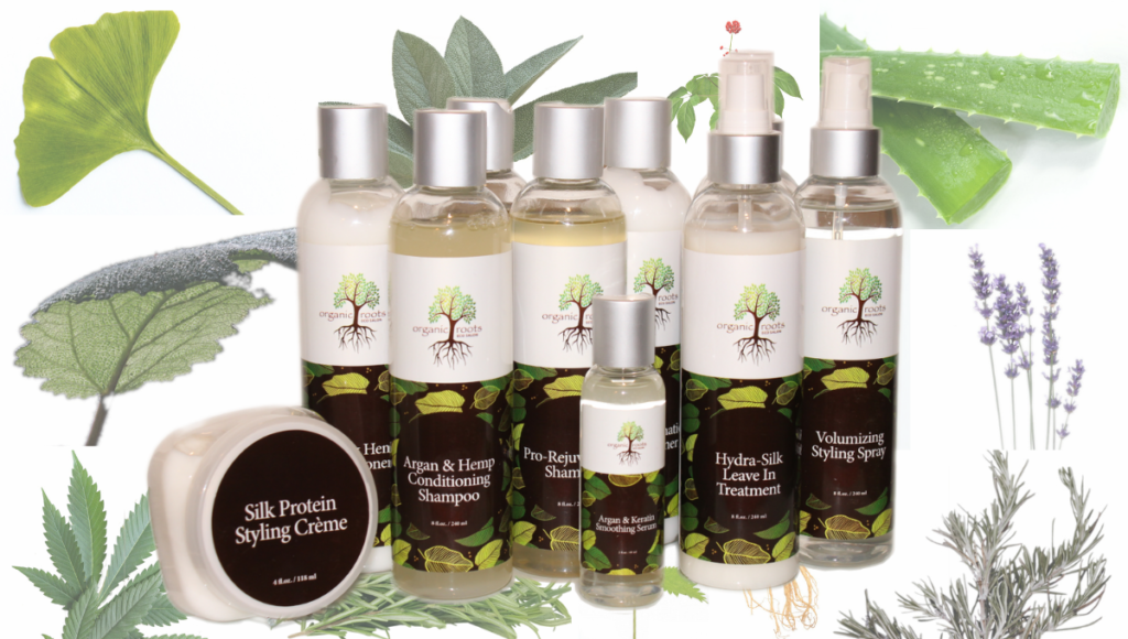 Organic Roots Eco Botanicals product line